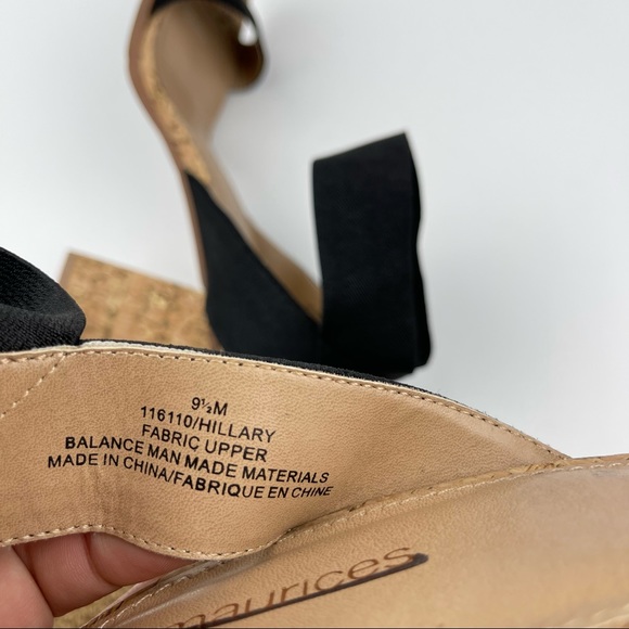 Maurices Hillary Ankle Strap Block Heel Sandal in Black - Picture 8 of 9